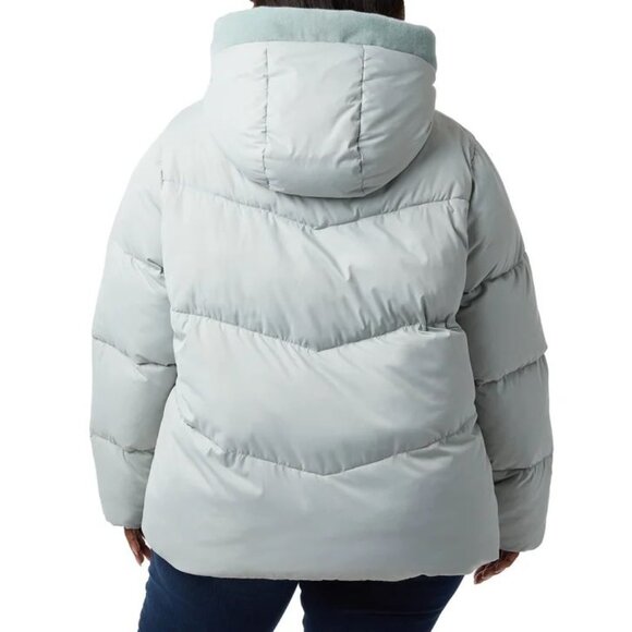 32 Degrees Women’s Quilted Jacket with Plush Lined Hood - Picture 8 of 8